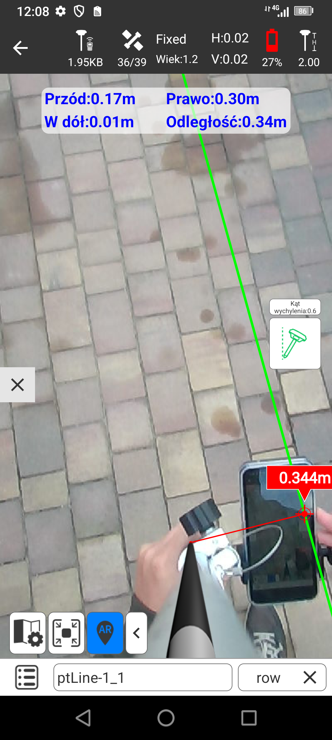 Gintec G50 odbiornik geodezyjny GNSS RTK GPS